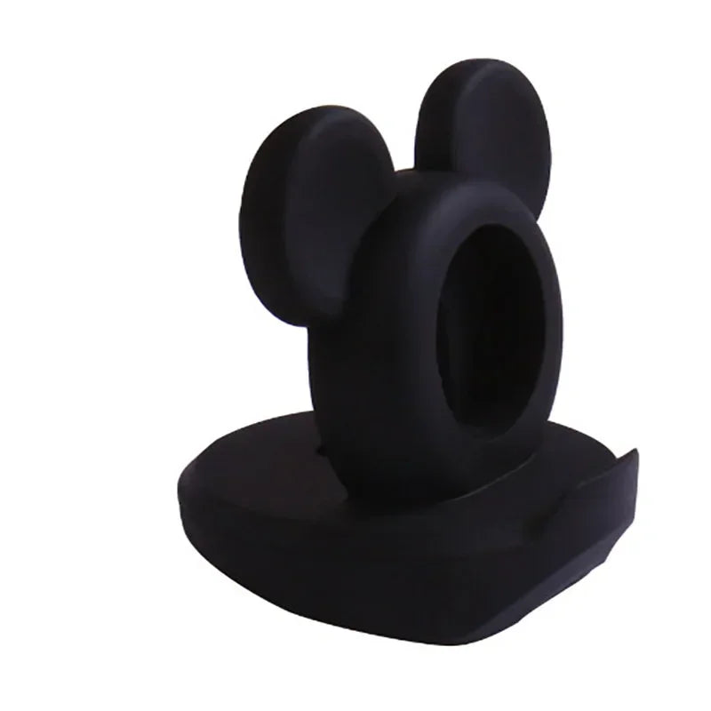 Charger stand for Apple Watch Series 10 9 8 7 6 SE 5 4 iWatch silicone