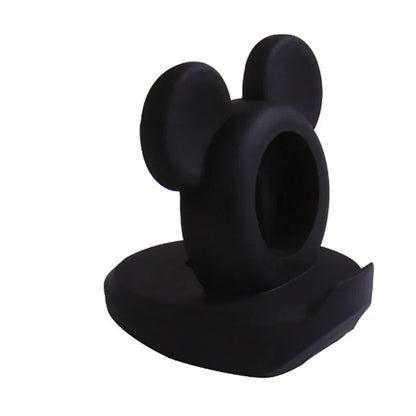 Charger stand for Apple Watch Series 10 9 8 7 6 SE 5 4 iWatch silicone