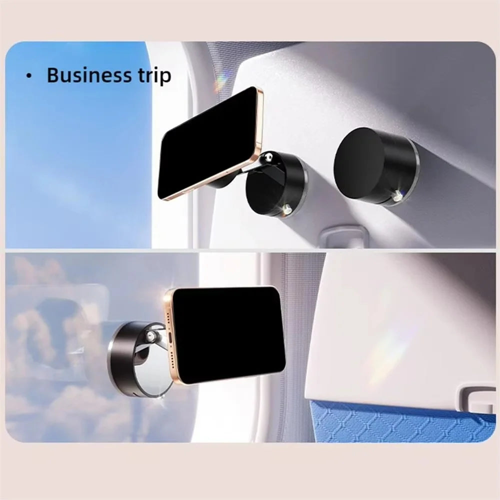 VoltEdge™ Mini Vacuum Suction Magnetic Car Phone Holder | 360° MagSafe Dashboard & Windshield Mount