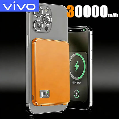 50000mAh Ultra Thin Power Bank for MagSafe Magnetic Wireless