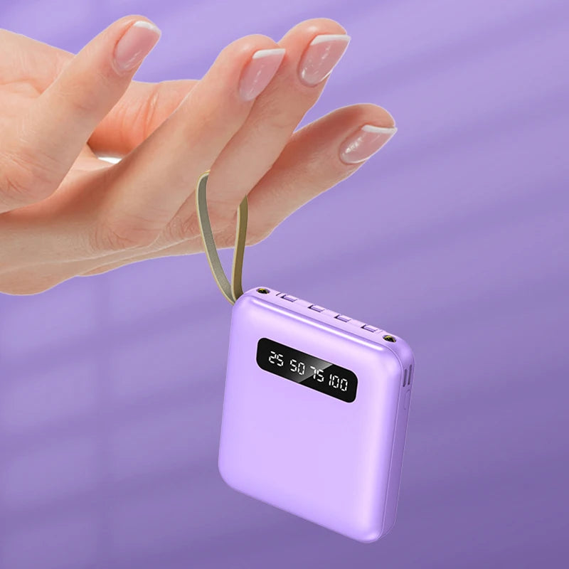 Portable Mini Power Bank 20000mAh Large Capacity Fast Charging