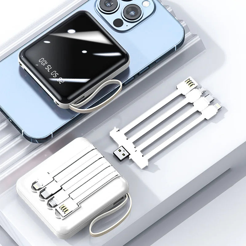 Portable Mini Power Bank 20000mAh Large Capacity Fast Charging