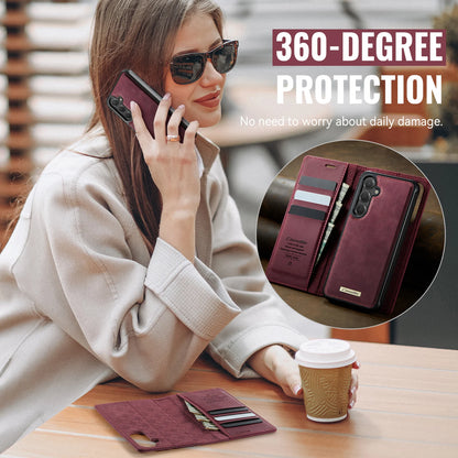Magsafe Wireless Charging Leather Wallet Case for Samsung Galaxy