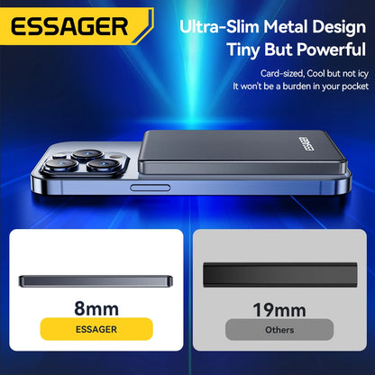 Wireless Power Bank Magnetic 20W 5000mAh Portable Fast Charging External Battery for Magsafe For iPhone 17 16 15 14