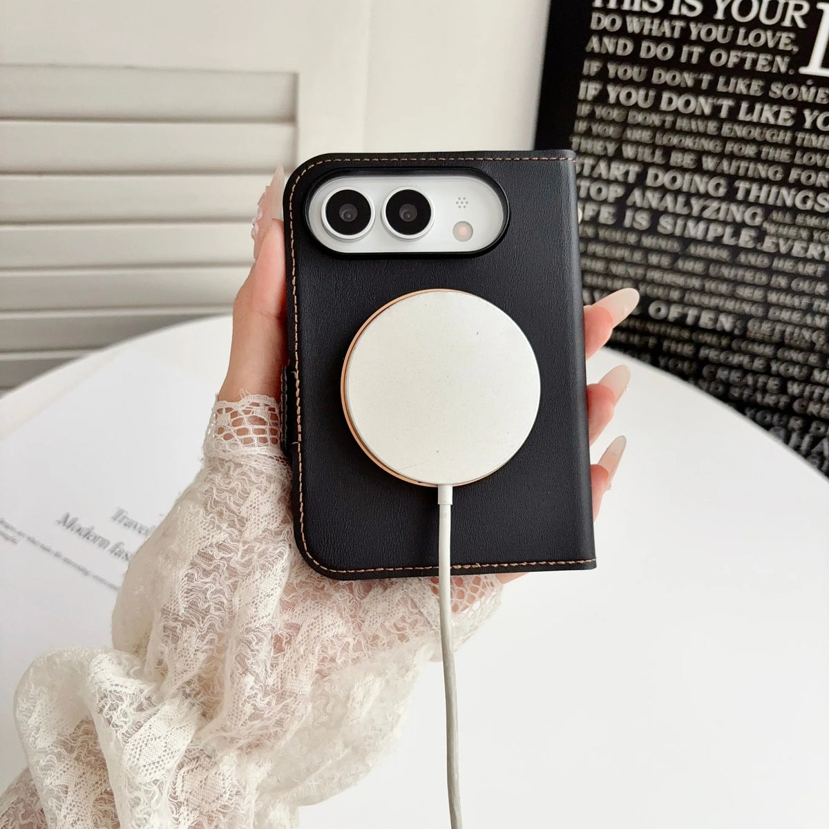 VoltEdge™ 360° MagSafe Wallet Case for iPhone Duo & Fold Cover