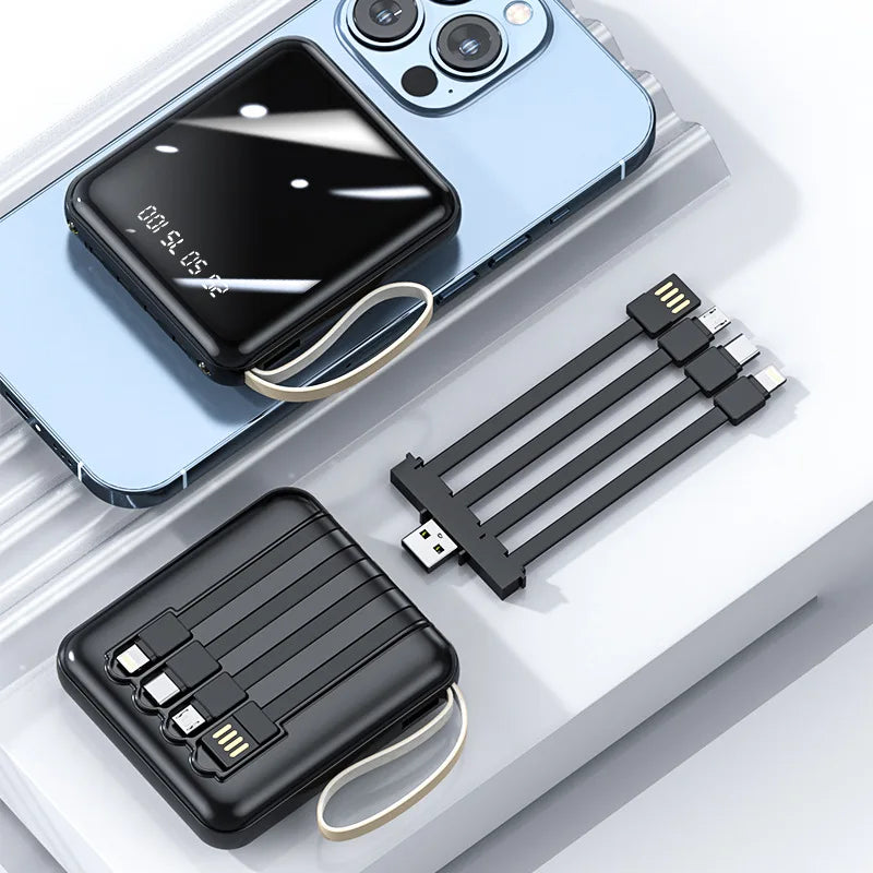 Portable Mini Power Bank 20000mAh Large Capacity Fast Charging