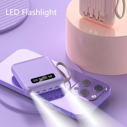 Portable Mini Power Bank 20000mAh Large Capacity Fast Charging