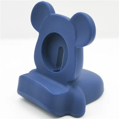 Charger stand for Apple Watch Series 10 9 8 7 6 SE 5 4 iWatch silicone
