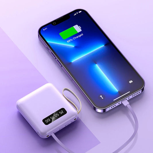Portable Mini Power Bank 20000mAh Large Capacity Fast Charging