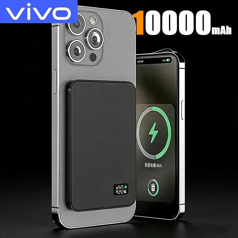 50000mAh Ultra Thin Power Bank for MagSafe Magnetic Wireless