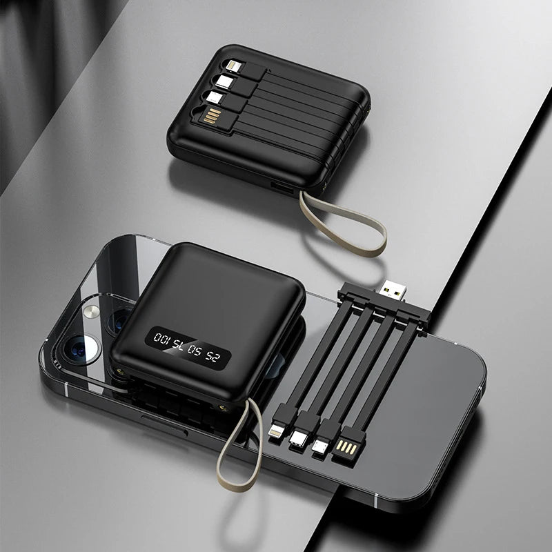 Portable Mini Power Bank 20000mAh Large Capacity Fast Charging