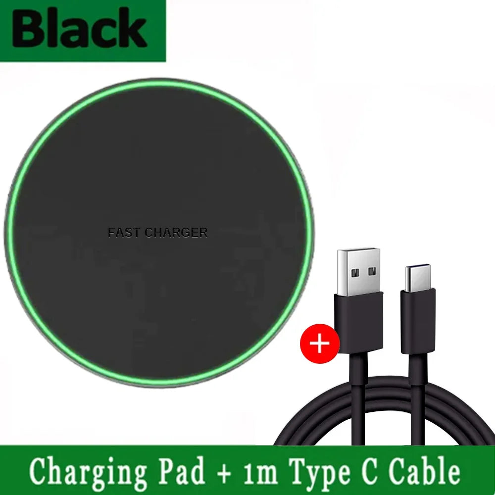 Fast Wireless Charger Stand Compatible with iPhone 17 16 15 14 13 12 11 X XR,